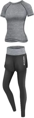 Produktbild von Läufer Long 2W-Fitness-Set grau, S