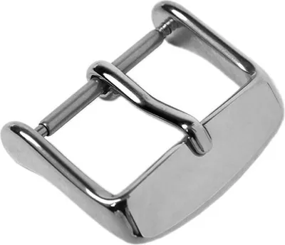 Produktbild von Minott > Dornschließe Edelstahl silberfarben glänzend / poliert , Anstoß:18 mm