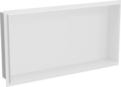 Image de Mexen X-Wall-NR étagère encastrée sans garniture 60 x 30 cm, blanc - 1921603010