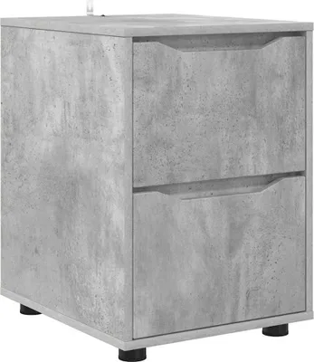 Image de Armoire de rangement Gris béton 40 x 48 x 57 cm