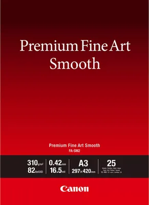 Zdjęcie produktu dla Canon FA-SM2-A3 'Premium FineArt Smooth'(A3, 25 listů, 310 g/m2)