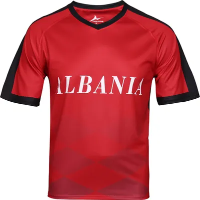 Produktbild von Antonio Albanien Herren Fußballtrikot Gr. M : Gr. M Farbe vom Hersteller: Gr. M