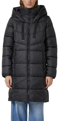 Obrázok produktu pre Dámsky outdoor kabát značky s.Oliver – s vyšším golierom, s kapucňou, veľmi dobre chráni pred chladom