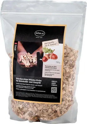 Produktbild von Rösle Räucherchips Whisky Eiche 750g