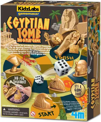 Produktbild von Erstellen Sie Ihr eigenes Spiel – Ägyptische Pyramide – graben und spielen! KidzLabs