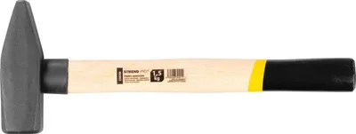 Produktbild von Hammer Strend Pro HM100 1500 g, Schlosserhammer, Holzgriff, Stiellänge 380mm