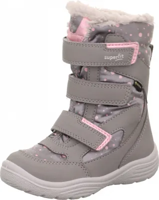 Produktbild von Superfit Mädchen Stiefel in Grau, Größe 29