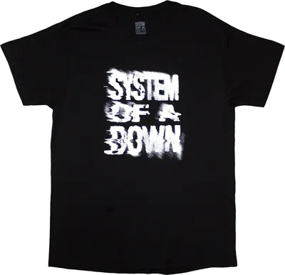 Image de System Of A Down - "All Goes Away" T-shirt pour homme/femme unie RO14113 (L) (Noir)