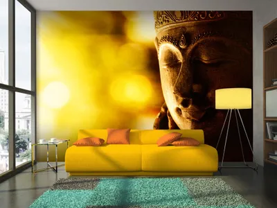 Produktbild von Vlies Fototapete 400x280 cm Tapeten Wandtapete XXL Buddha h-A-0051-a-d