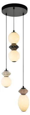 Productafbeelding van Italux Balos LED hanglamp, zwart, mat