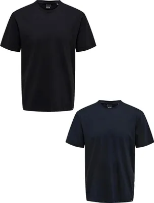 Produktbild von T-Shirt 2er-Set Rundhals Kurzarm |