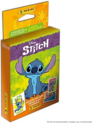 Image de Stickers Panini Stitch, 11 pochettes, 55 autocollants