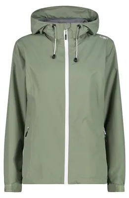 Produktbild von Woman Rain Jacket Fix Hood 39X6636 - E452 salvia 38