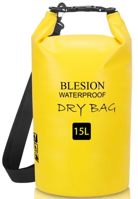 Imagen del producto de Bolsa impermeable, 5 litros, ideal para kayak, rafting, pesca, camping, playa y natación