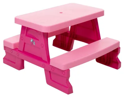 Image de Table et bancs de jardin pour enfants Dorex Rosa