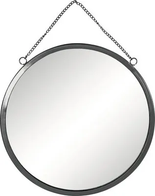 Produktbild von Wandspiegel Scandi schwarz Ø 29 cm