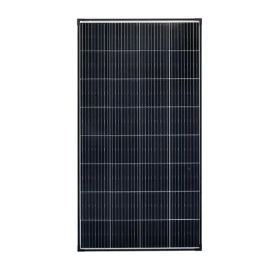 Produktbild von enjoy solar® Solarpanel monokristallines Solarmodul 180W 12V (schwarzer Rahmen), 158,75mm Perc-Zellen, NEUE Version, 0% MwSt.