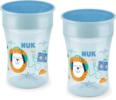 Produktbild von NUK Magic Cup für Zwillinge (blau)