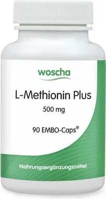 Produktbild von Woscha L-Methionin Plus 500 mg - 90 Kapseln