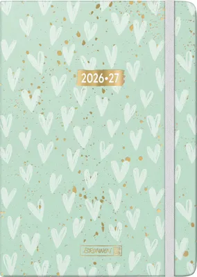 Produktbild von Schülerkalender 2026/2027 "Hearts" | A5, Textil