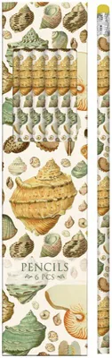Immagine prodotto di Matite decorative STPEN41 conchiglie 6 pezzi