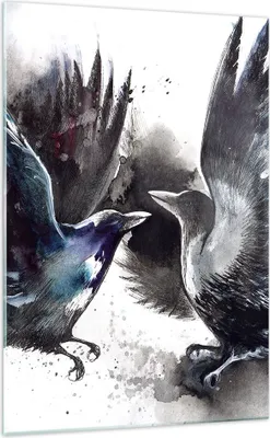 Produktbild von Bilder auf glas - Einteilig - Vogel Natur Feder - 70x100cm - Glasbilder - Wandbilder - Bilder - zum Aufhängen bereit - Wanddekoration aus Glas - Glas Bilder - Wandbild auf Glas - GPA70x100-3761