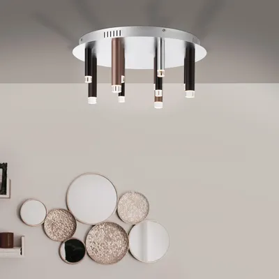 Produktbild von LED Deckenlampe, 22 cm Höhe, Ø 51 cm, 5400 lm, 3 Stufen-Dimmer, 3000 K