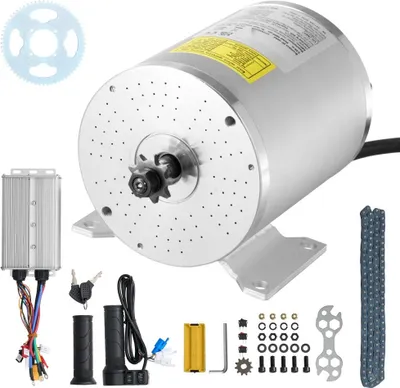 Obrázek produktu pro střídavý elektromotor 3000W 72V 4900 ot/min s regulátorem otáček - pro výkonné motory