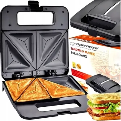 Produktbild von Toaster Toaster 1000W Sandwichtoaster Schwarz