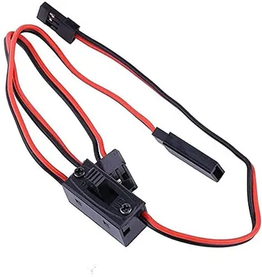 Obrázek produktu pro RC spínač zapalování, třícestný spínač Jr a nabíjecí kabel Futaba