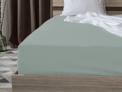 Obrázek produktu pro Jersey prostěradlo mentolové 90 x 200 cm