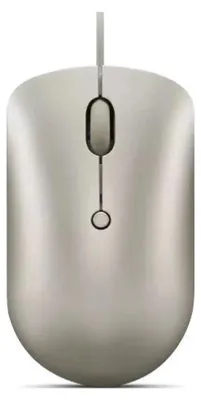 Produktbild von Lenovo 540, Beidhändig, Optisch, USB Typ-C, 2400 DPI, Sand