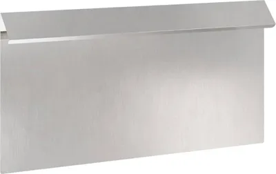 Produktbild von vidaXL Schneckenzaun Silber 50 x 3,5 x 25 cm Edelstahl