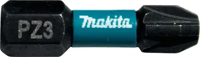 Produktbild von Makita Bit PZ3 Impact Black, PZ3, 2 Stk., 25 mm