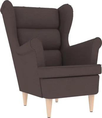 Zdjęcie produktu dla VidaXL 4016899, Tkanina, Brązowy, Pianka, 110 kg, 740 mm, 840 mm