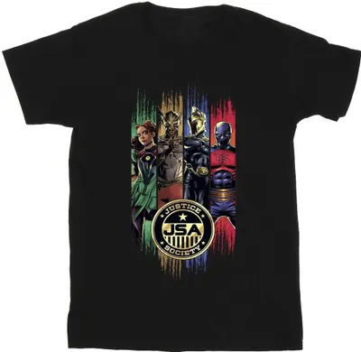 Produktbild von DC Comics - "JSA" T-Shirt für Herren BI13374 (4XL) (Schwarz)