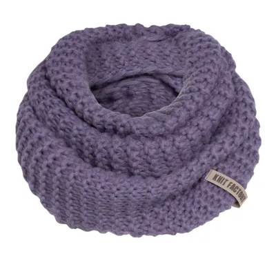 Produktbild von Knit Factory Alex Loop Schal - Violett