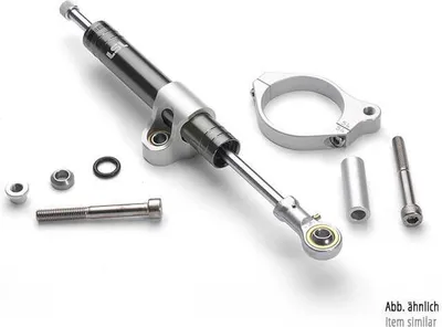 Produktbild von LSL Lenkungsdämpfer Kit mit Teilegutachten für Yamaha YZF-R1, Modelljahr 1998-2001, titan, Lieferumfang: Lenkungsdämpfer mit Anbaumaterial