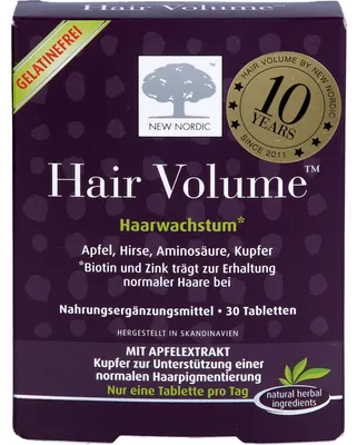 Immagine prodotto di NUOVO NORDIC Volume Capelli Compresse per la crescita dei capelli, 30 compresse