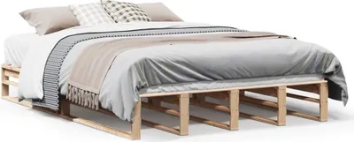 Obrázek produktu pro vidaXL Postel z masivu bez matrace 140x190 cm borovice