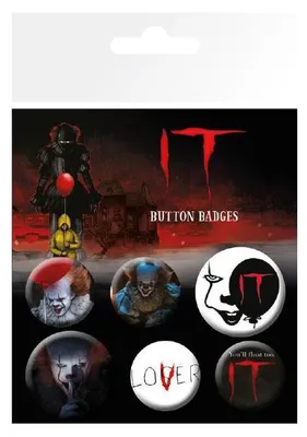 Produktbild von Es Ansteck-Buttons 6er-Pack Mix