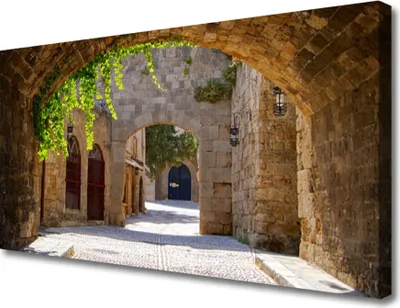 Produktbild von Tulup Leinwand-Bilder 100x50 Wandbild Canvas Kunstdruck Tunnel Architektur