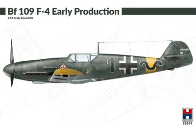 Produktbild von Hobby 2000 32014 - 1:32 Bf 109 F-4 Early Production - Neu