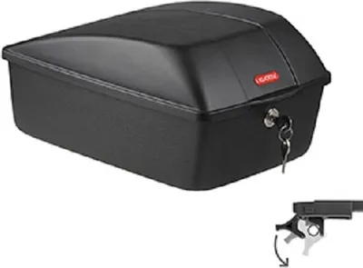 Produktbild von Bike-Box KLICKfix Uniklip 2 sw,25x35x18cm,12ltr, inkl. Kuppl.-Stück