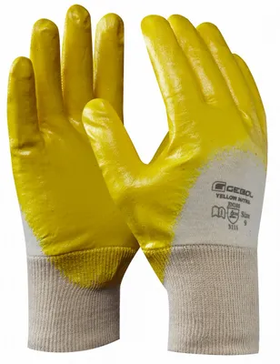 Produktbild von Gebol Handschuh Yellow Nitril gelb