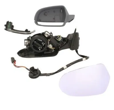 Produktbild von BLIC 5402-25-048365P Außenspiegel Seitenspiegel Links für AUDI A3 Sportback (8PA) Beheizt Asphärisch Grundiert Elektrisch