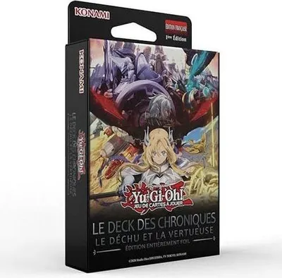 Obrázok produktu pre Predkonštruovaný balíček Yu-Gi-Oh! Kroniky, Padlý a Cnostná, 51 kariet