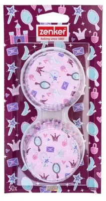 Zdjęcie produktu dla ZENKER Papier-Muffinförmchen "Prinzessin" 4 Stück Verkaufseinheit 115005 4008033312837