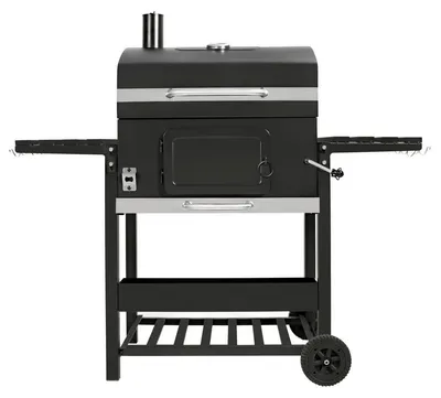 Productafbeelding van XL-BBQ rookoven, houtskoolgrill, draagbaar voor buiten en tuin