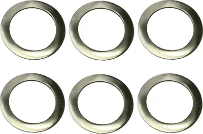 Produktbild von 6 Ethanol Sparplatten aus Edelstahl für Brennstoffdosen Ø 7cm